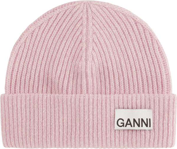 Light Structured Rib Knit Beanie