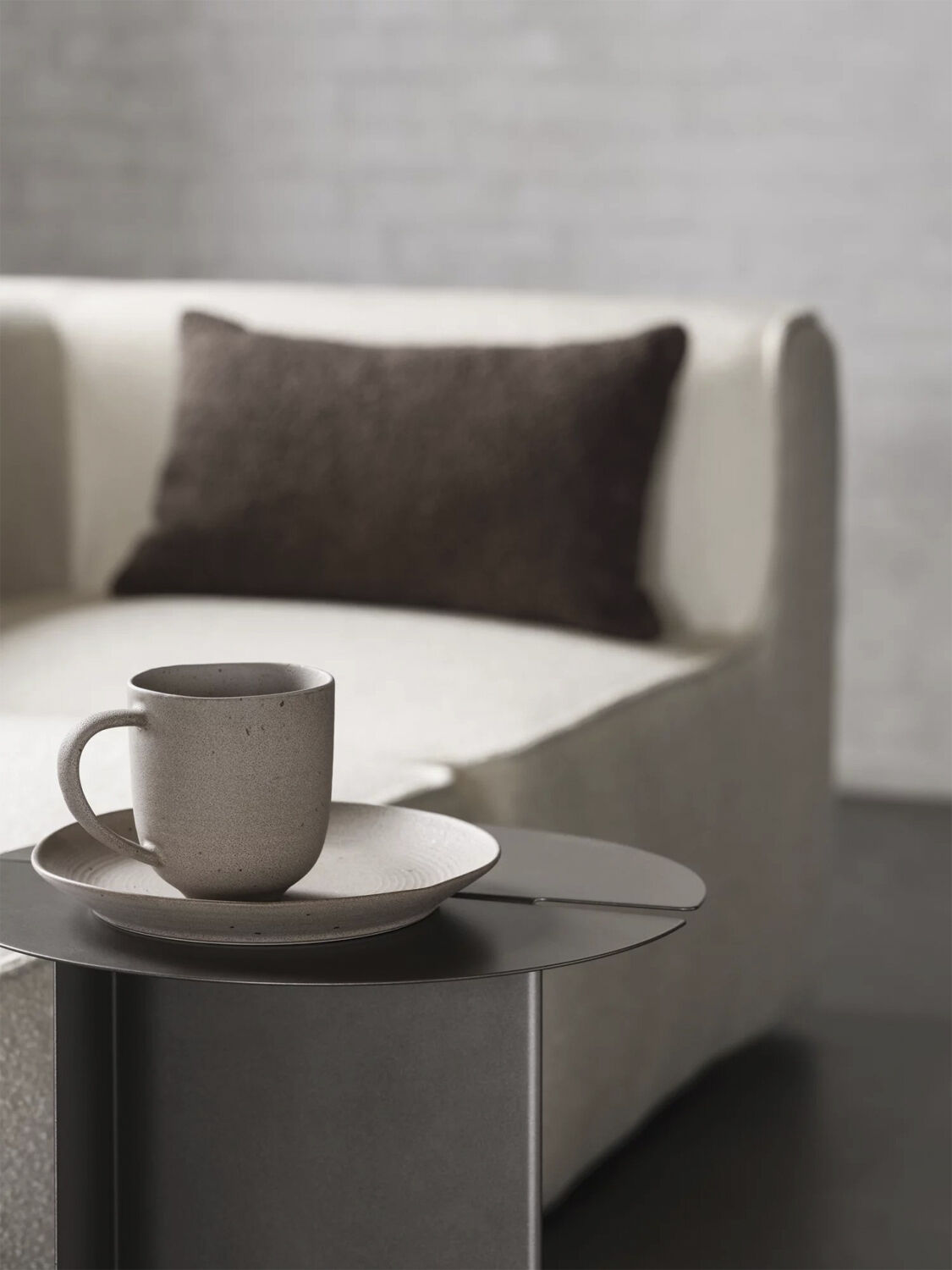 Cup with handle -KUMI- Colour Fungi