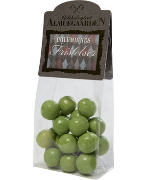 Choko-Lakrids med lime, Klodsbundspose, 100g