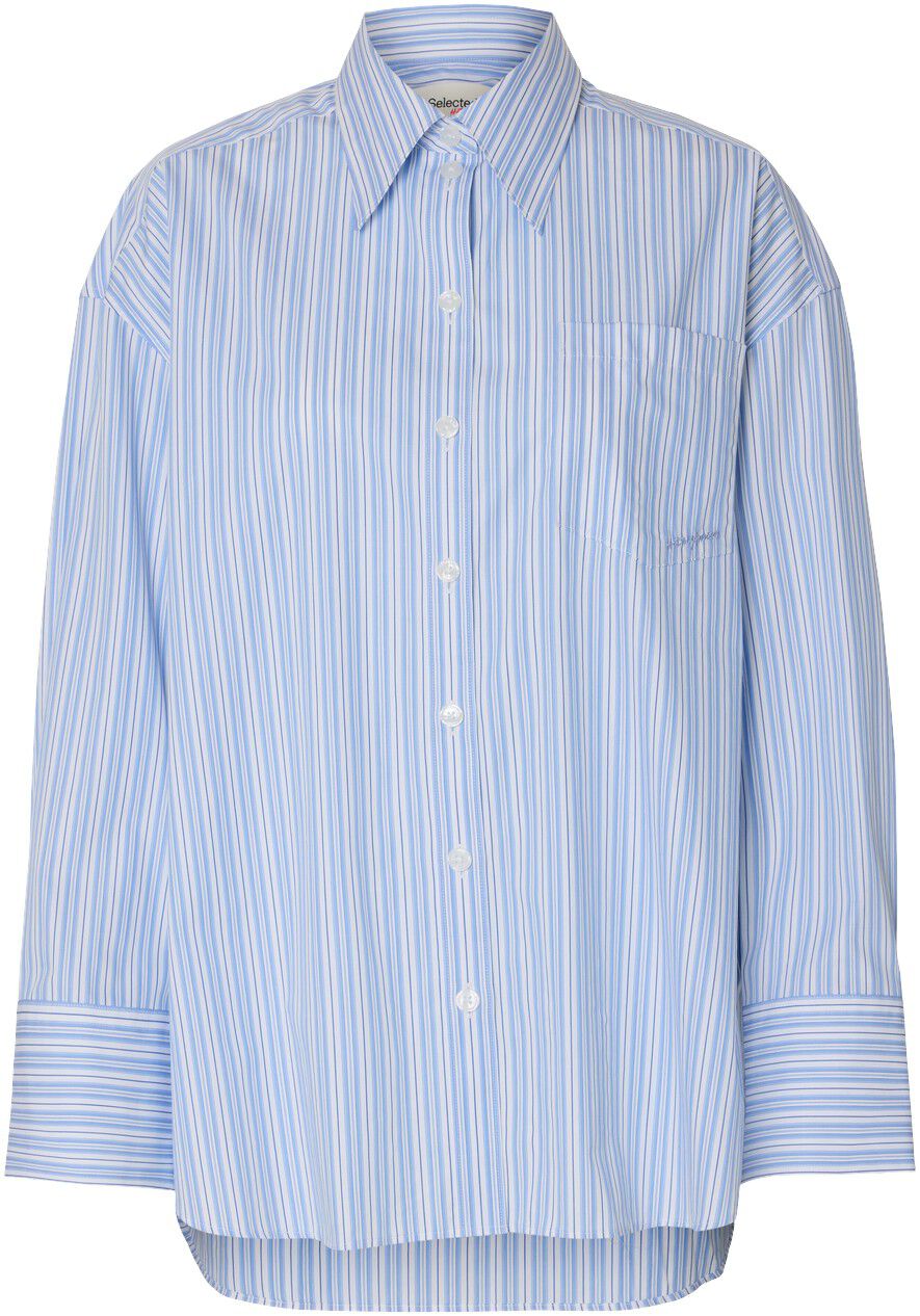 SLFHOTEL AMOUR OVERSIZE LS SHIRT B