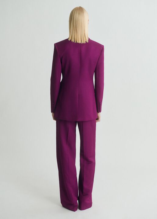 Double-breasted suit jacket