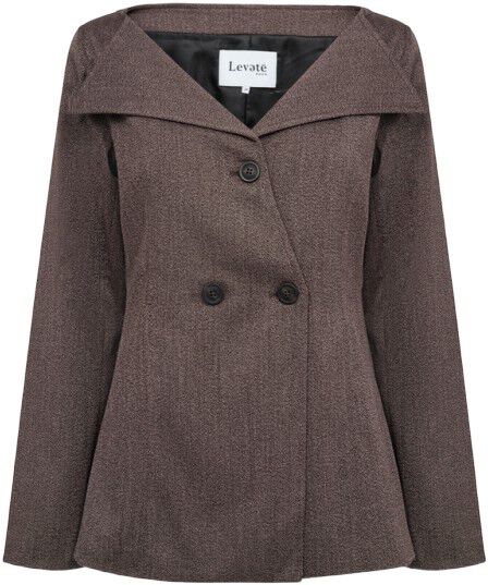 LR-OBASSIE 3 Blazer M&oslash;rk brun