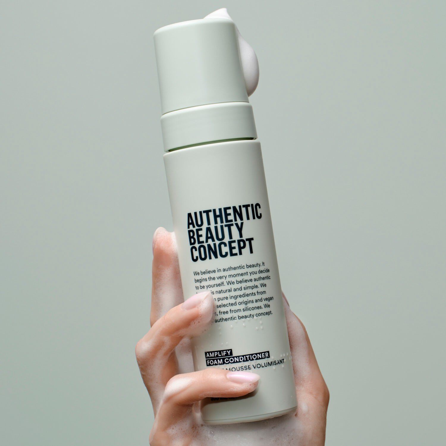 Amplify Foam Conditioner - Spray til volumen og h&aring;rr&oslash;dder uden skylnin