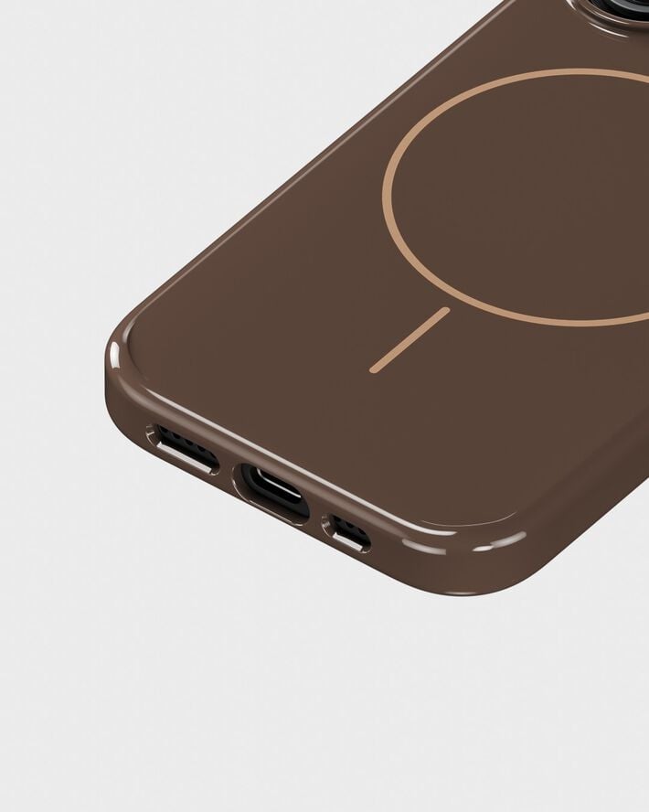 Mono Case Magsafe iPhone 16 Chocolate/Beige