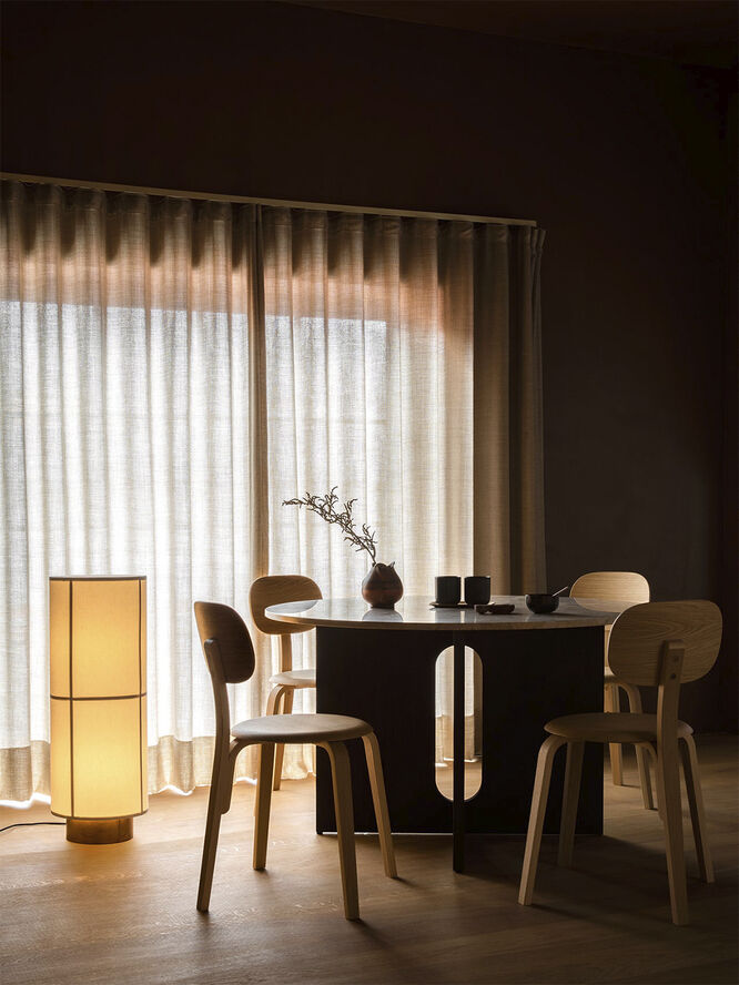 Hashira Floor Lamp, Ø30, Raw