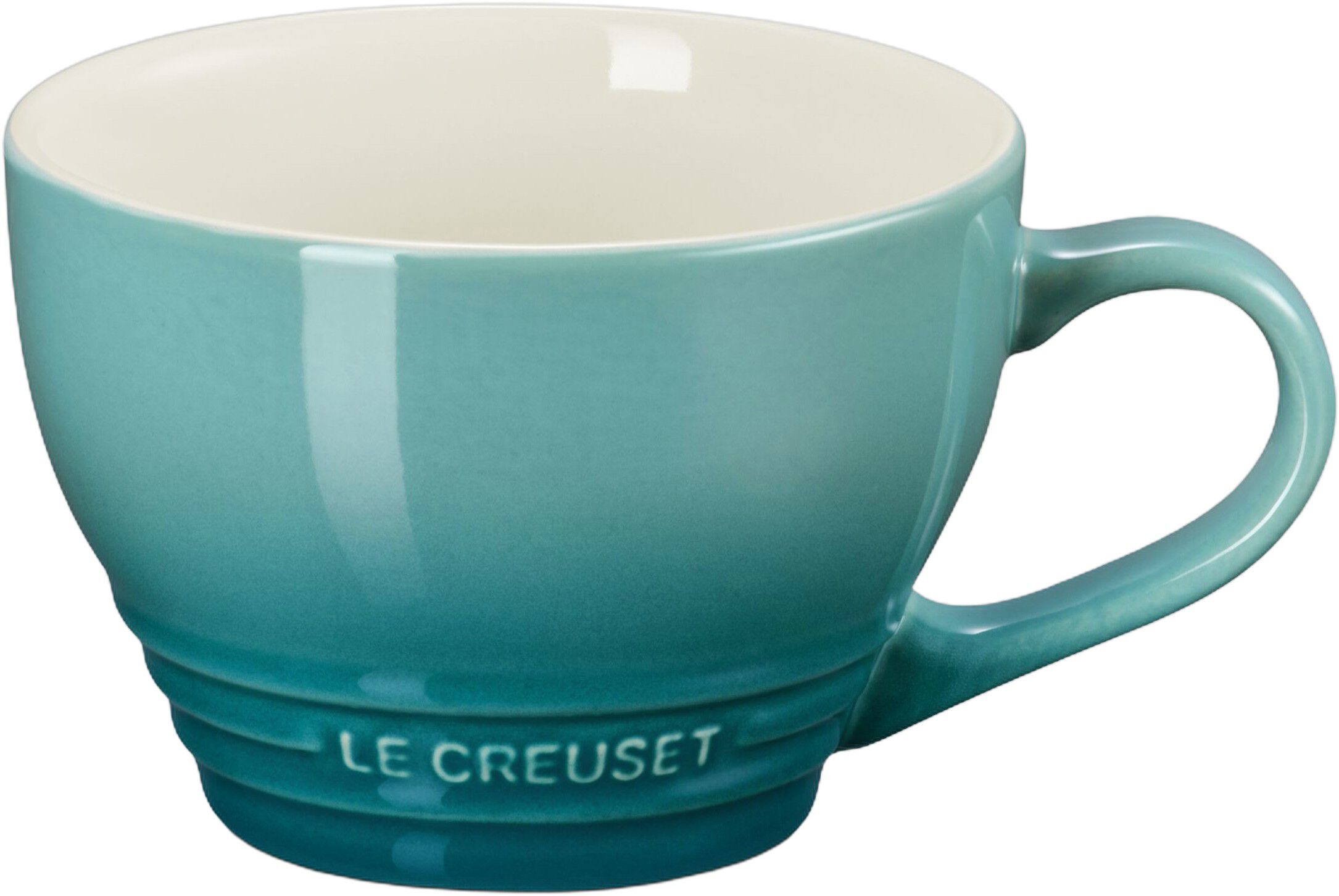 Le Creuset Signature stent&oslash;j jumbokop 400ml Bleu Riviera