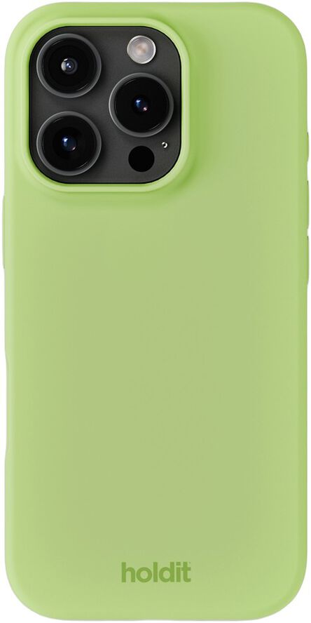 Silicone Case iPh 16 Pro Max Match Green