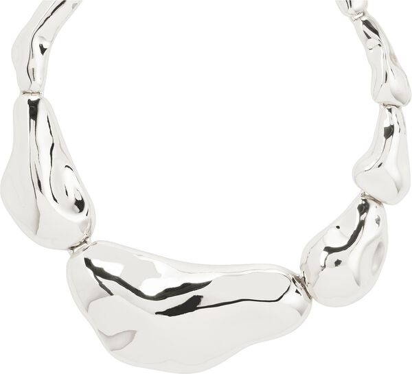 FREE statement necklace silver-plated
