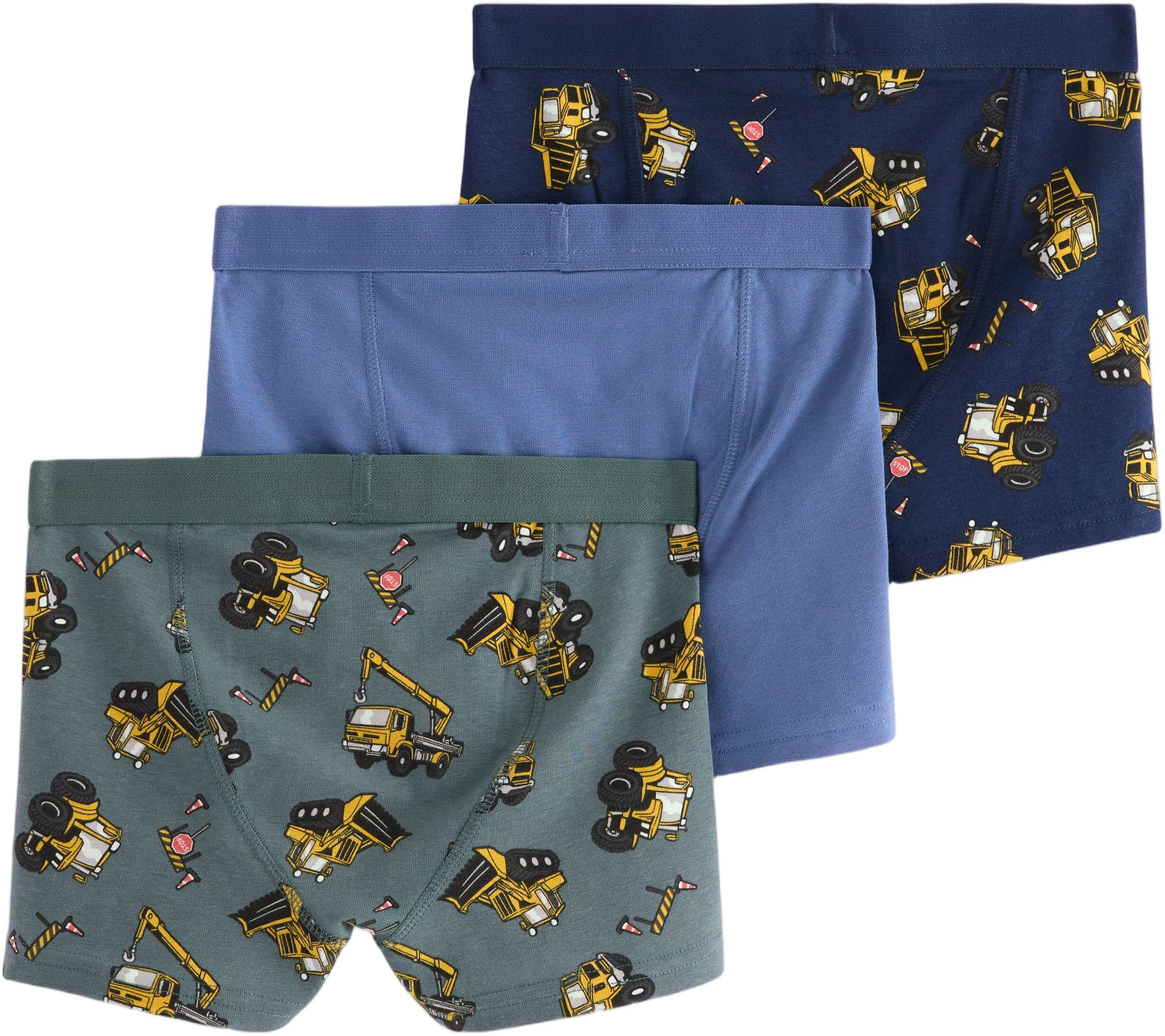 3-pack boxer shorts in different co