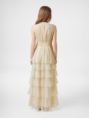 Marli Solid Chiffon Dress