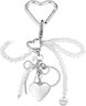 Pearly Bow Bag Charm