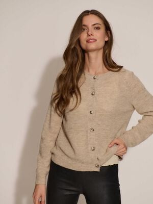 RMWSofia Dot Wool LS Cardigan