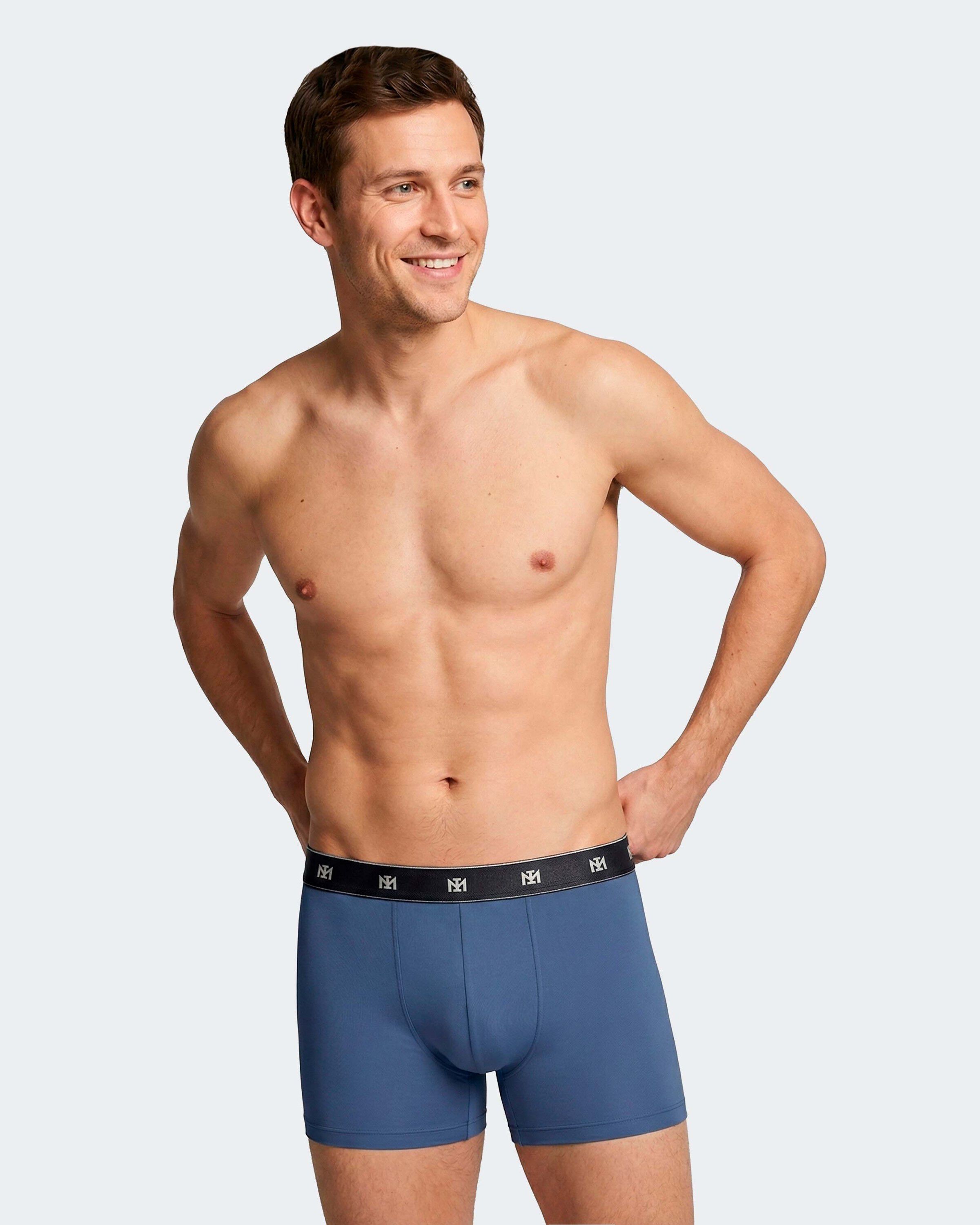 Pack of 2 men's boxers in Lyocell