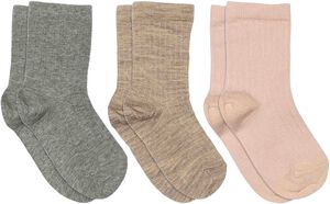 Cotton Rib socks - 3-pack