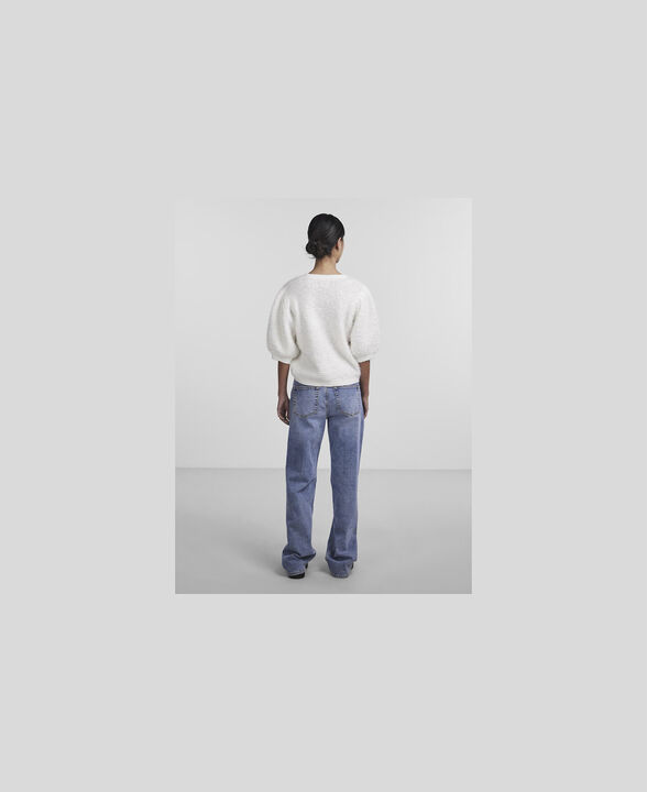 PCFEE SS O-NECK KNIT