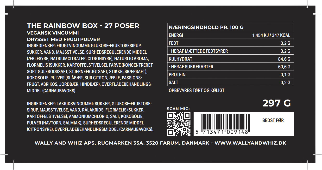 The Rainbow Box - 27 flowpacks