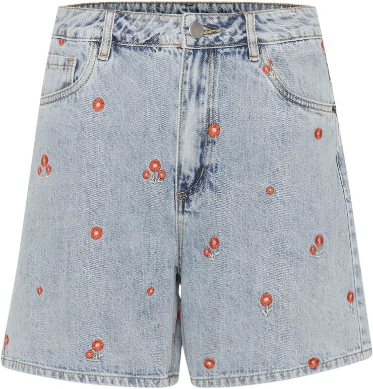 KAbabeth HW Denim Shorts