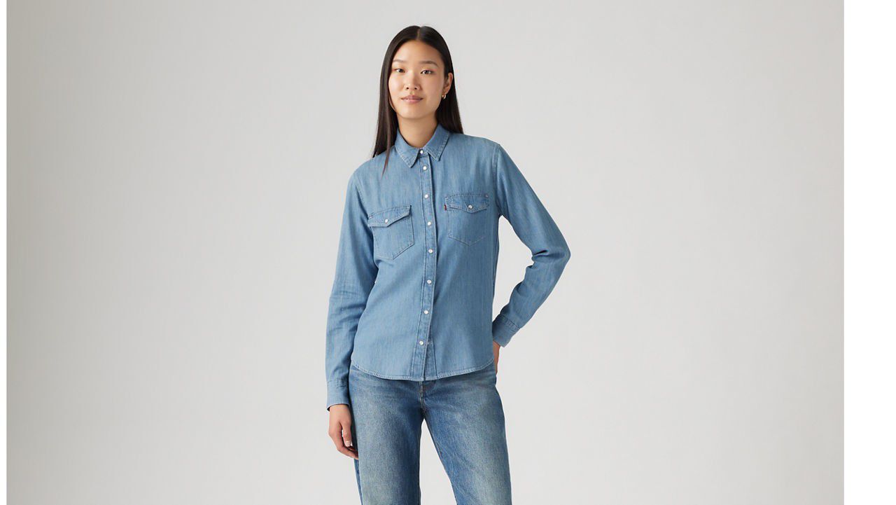 Iconic Western Linen+ Denim Shirt