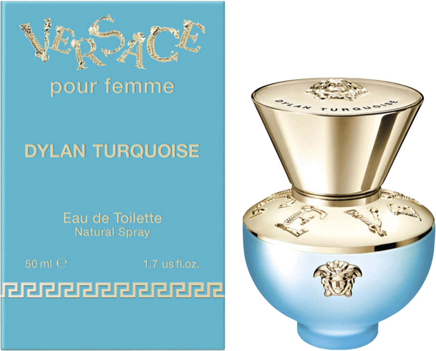 VERSACE Dylan Turquoise Eau de toilette spray 50 ML