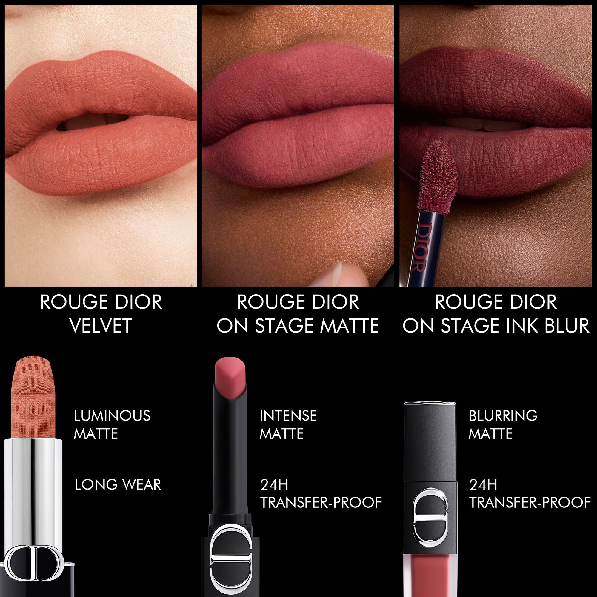 Rouge Dior On Stage Longwear lipstick - Matte finish