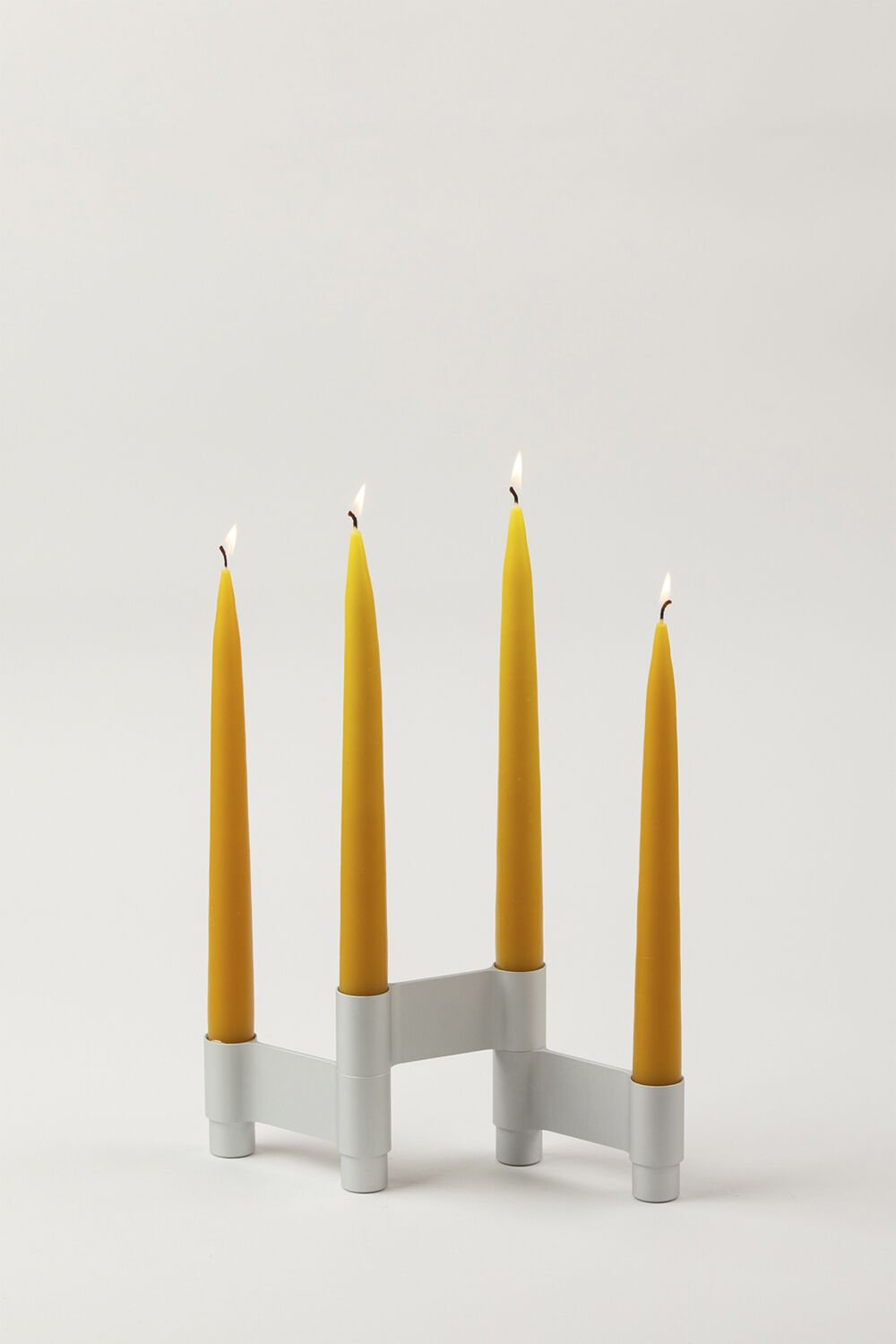 LINK, CANDLE HOLDER, MATT ALUMINIUM, 11060M