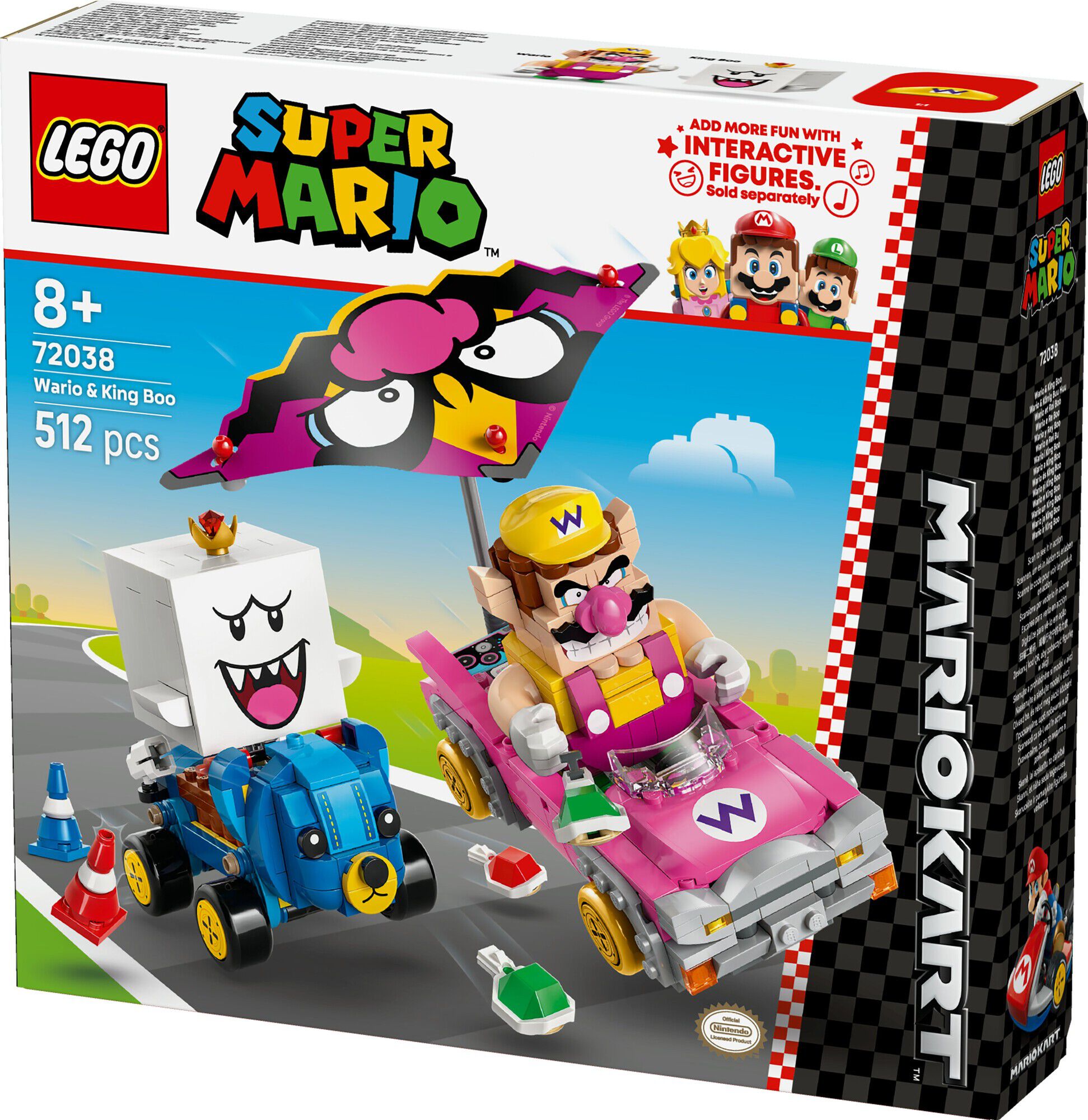 Mario Kart - Wario og King Boo 72038