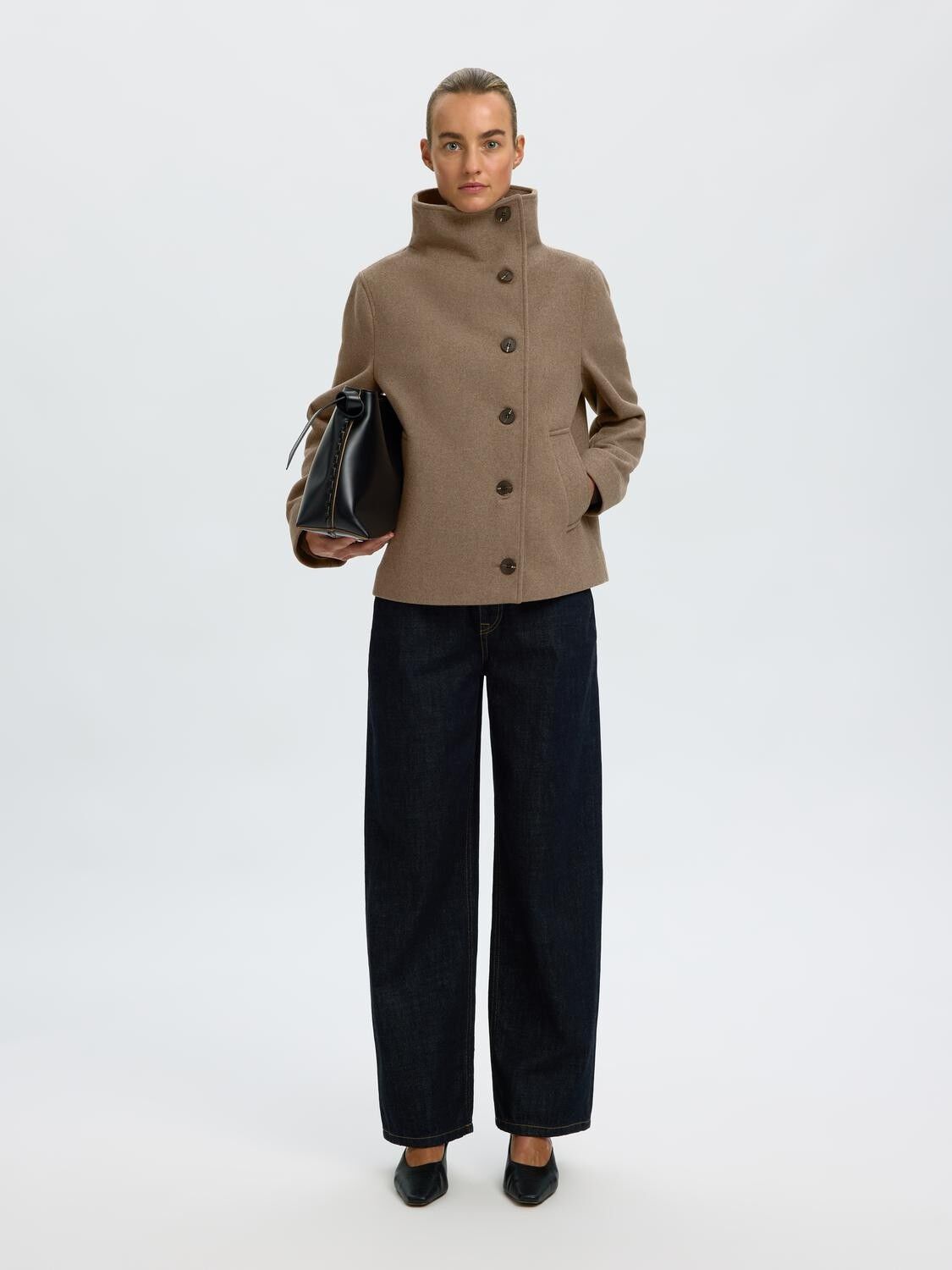Slwzia-Zoe Wool Blend Jacket