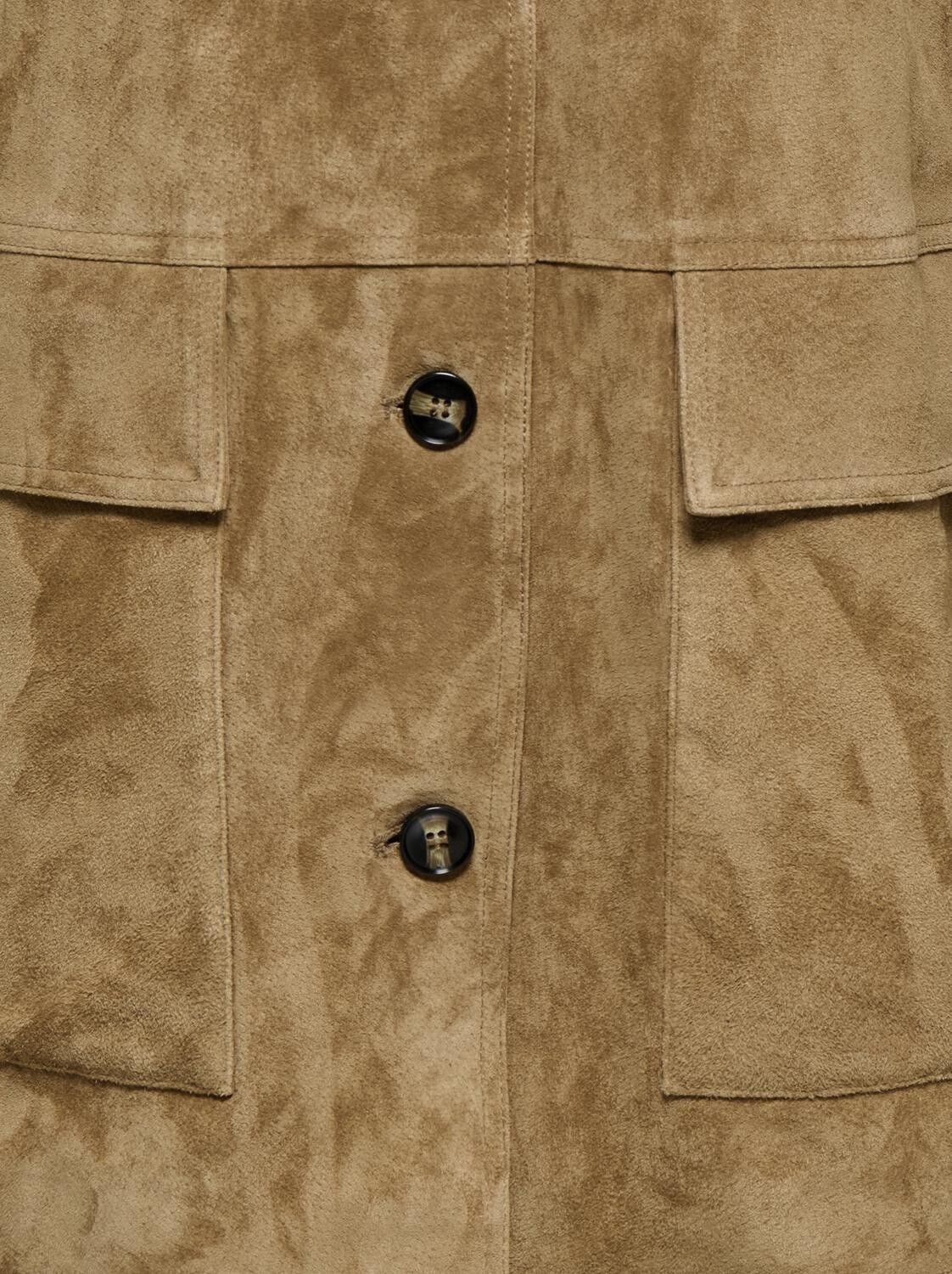 ONLSIENNA REAL SUEDE JACKET OTW