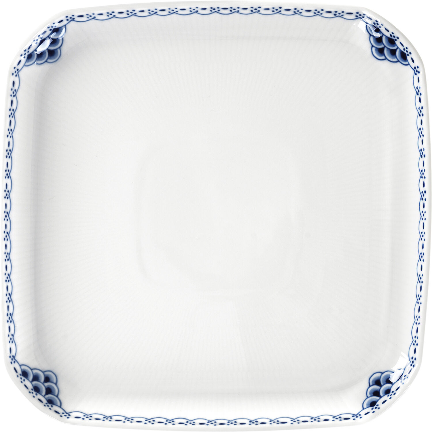 Prinsesse Firkantet tallerken 21 cm