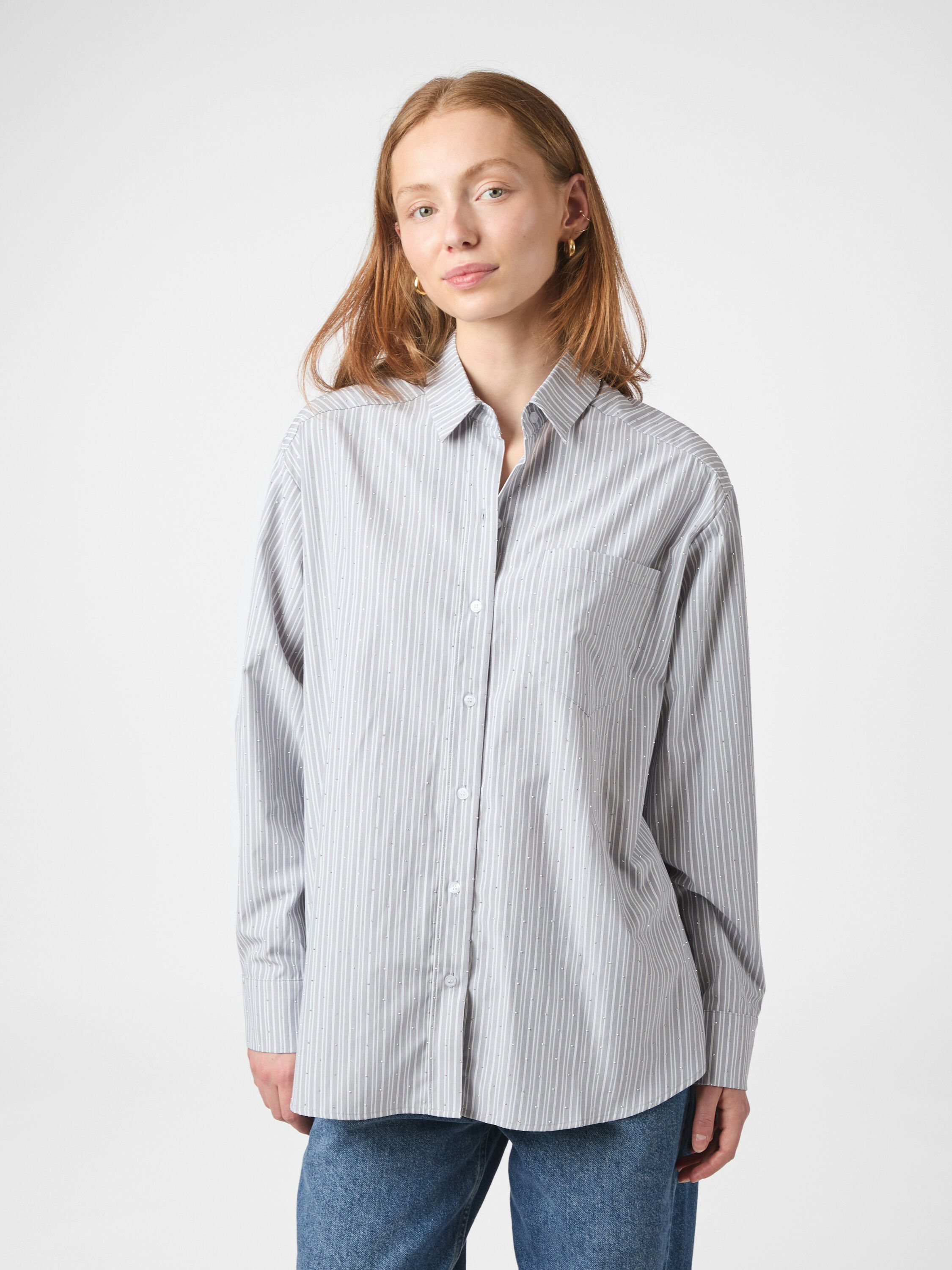 Dalma Stripe Stone Shirt