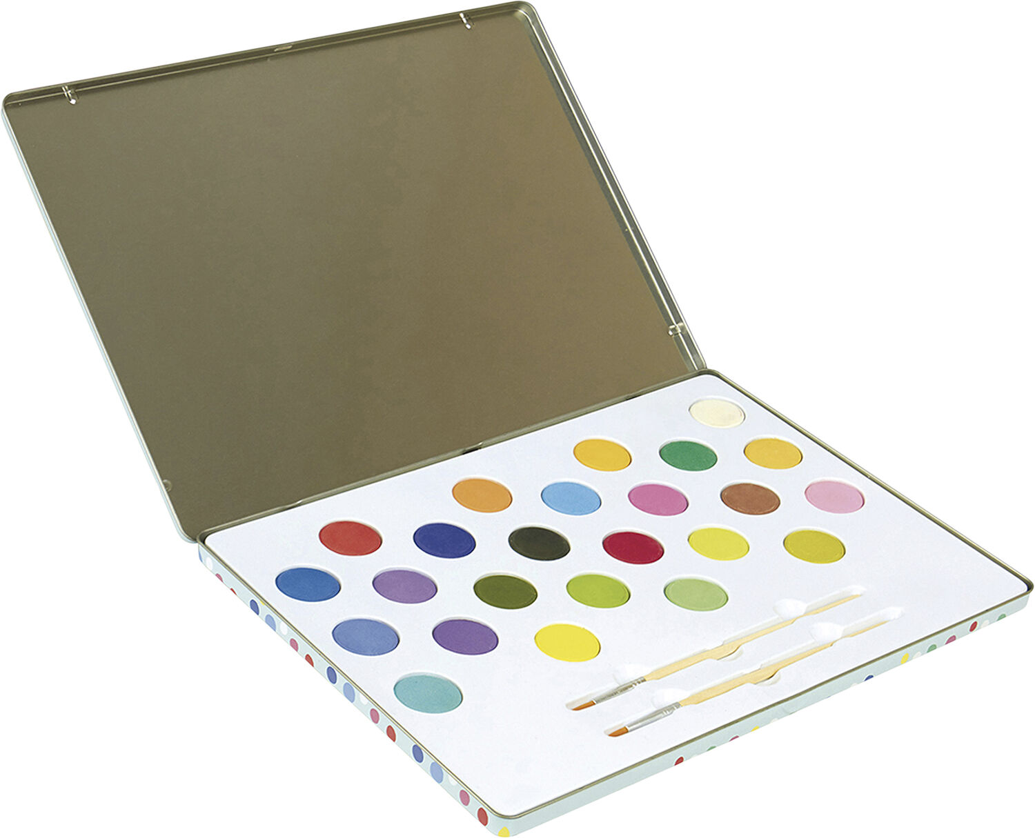 Vilac - Vandfarver i metal&aelig;ske - Regnbue