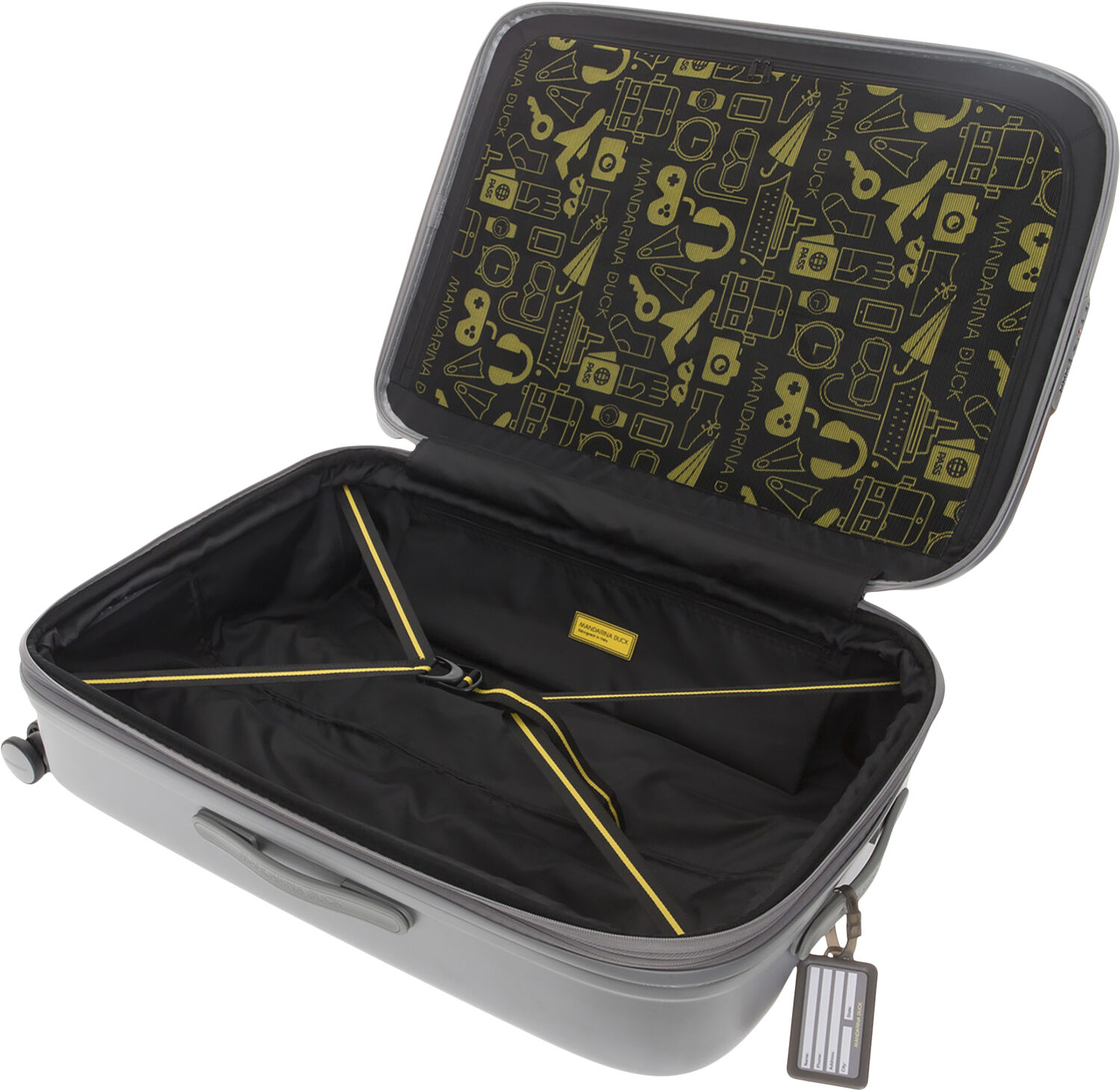 LOGODUCK + TROLLEY LARGE EXP / SILVER