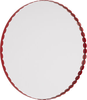 Arcs Mirror-Round-Red