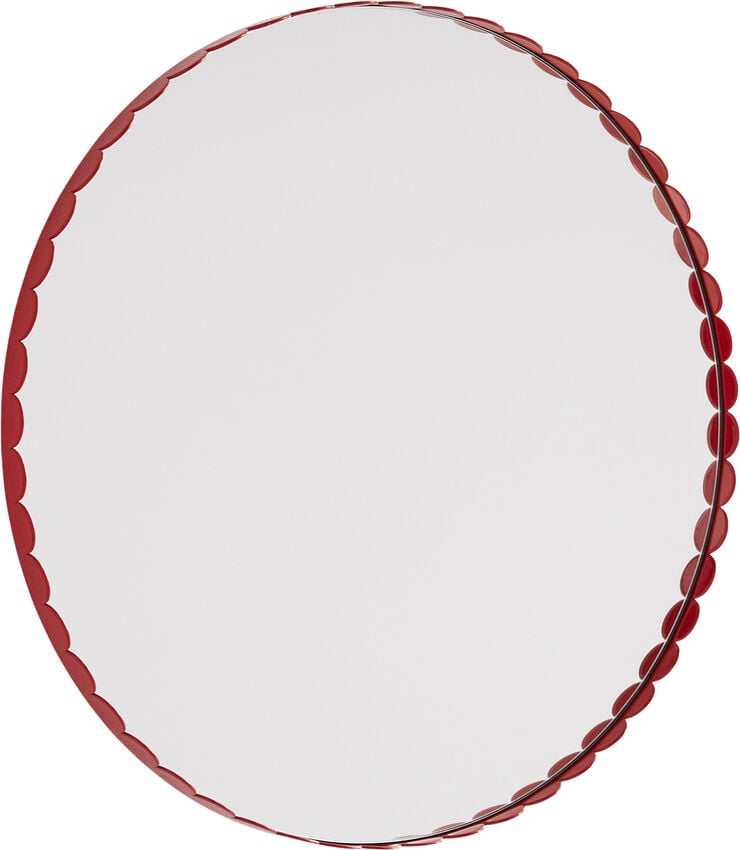 Arcs Mirror-Round-Red