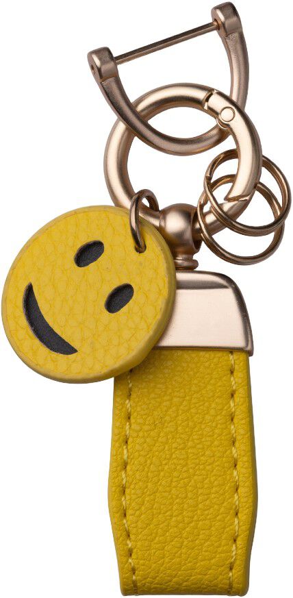Gul Smiley, n&oslash;glering