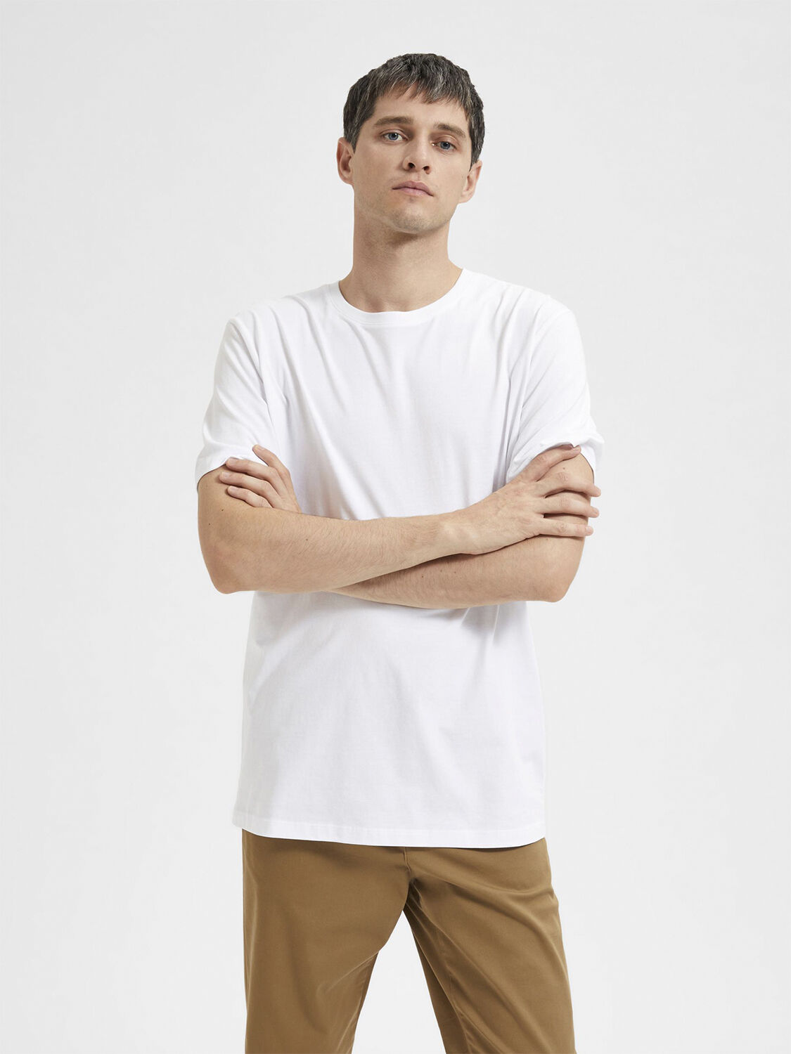 SLHASPEN SS O-NECK TEE NOOS