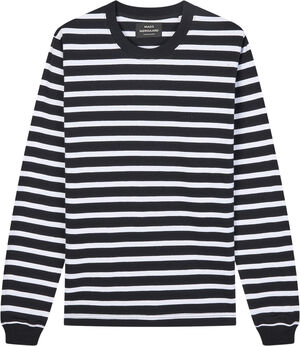 Cotton Jersey Stripe Frode Tee LS