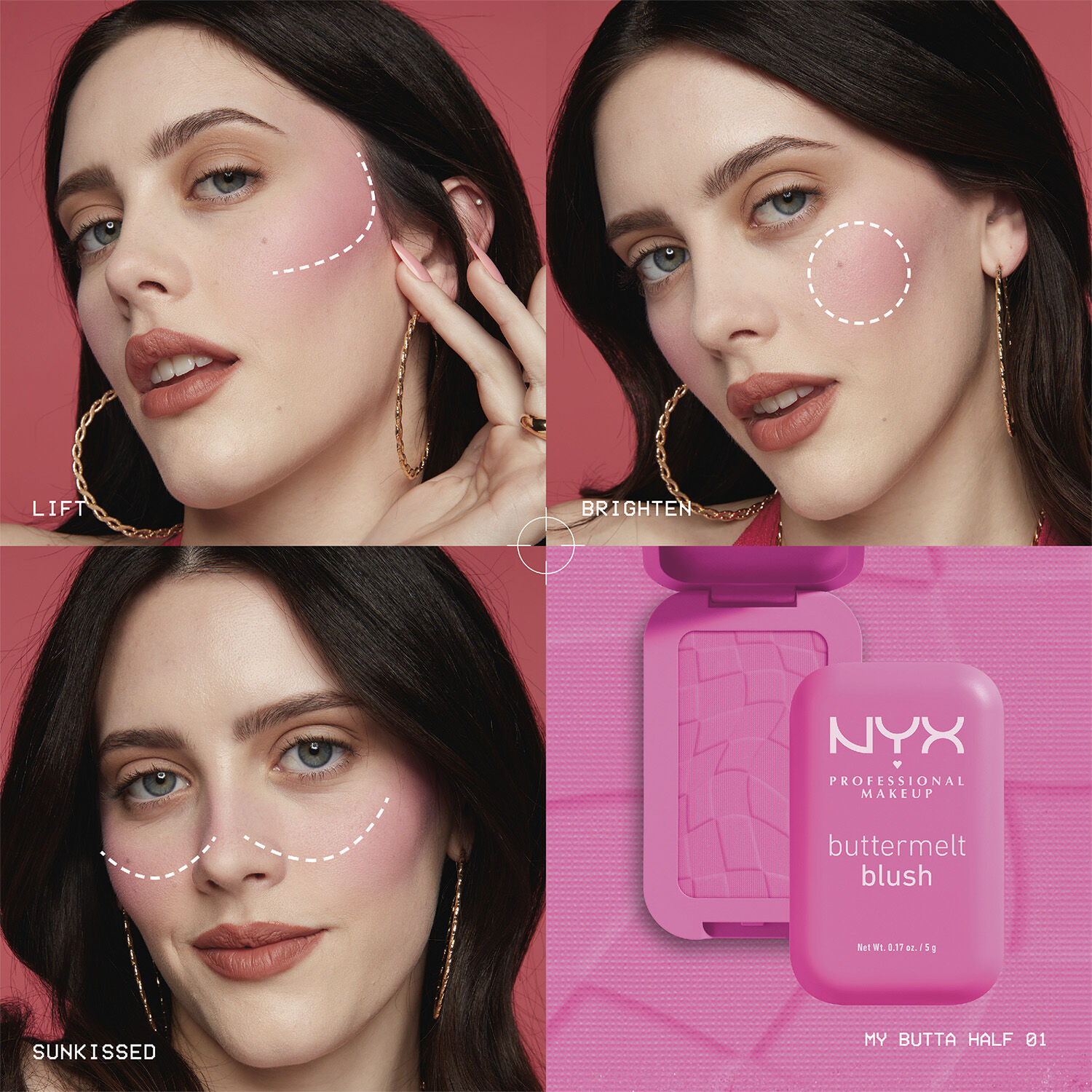 NYX Professional Makeup Buttermelt Blush