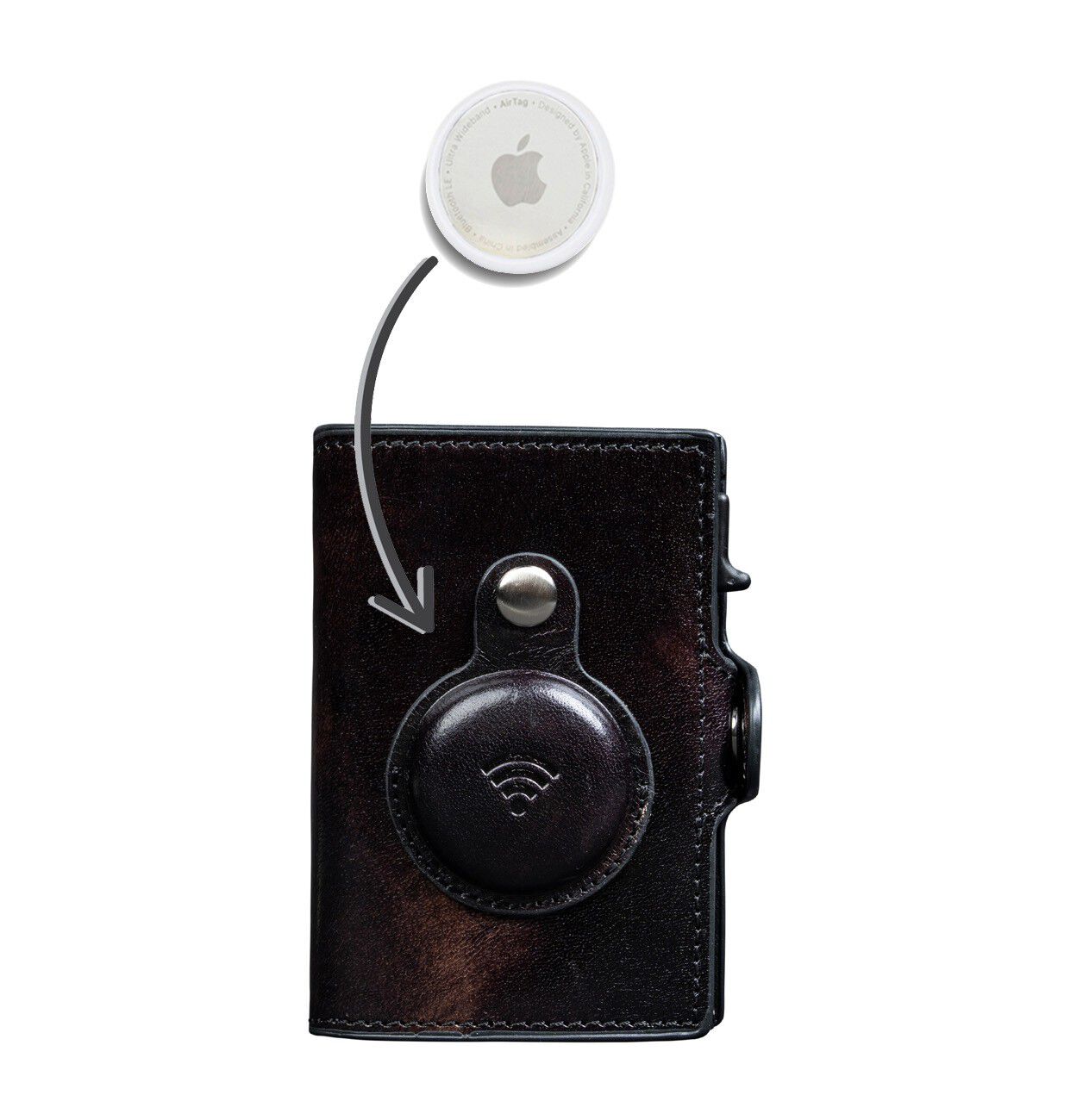 Furbo cardholder van Gogh for Air Tag