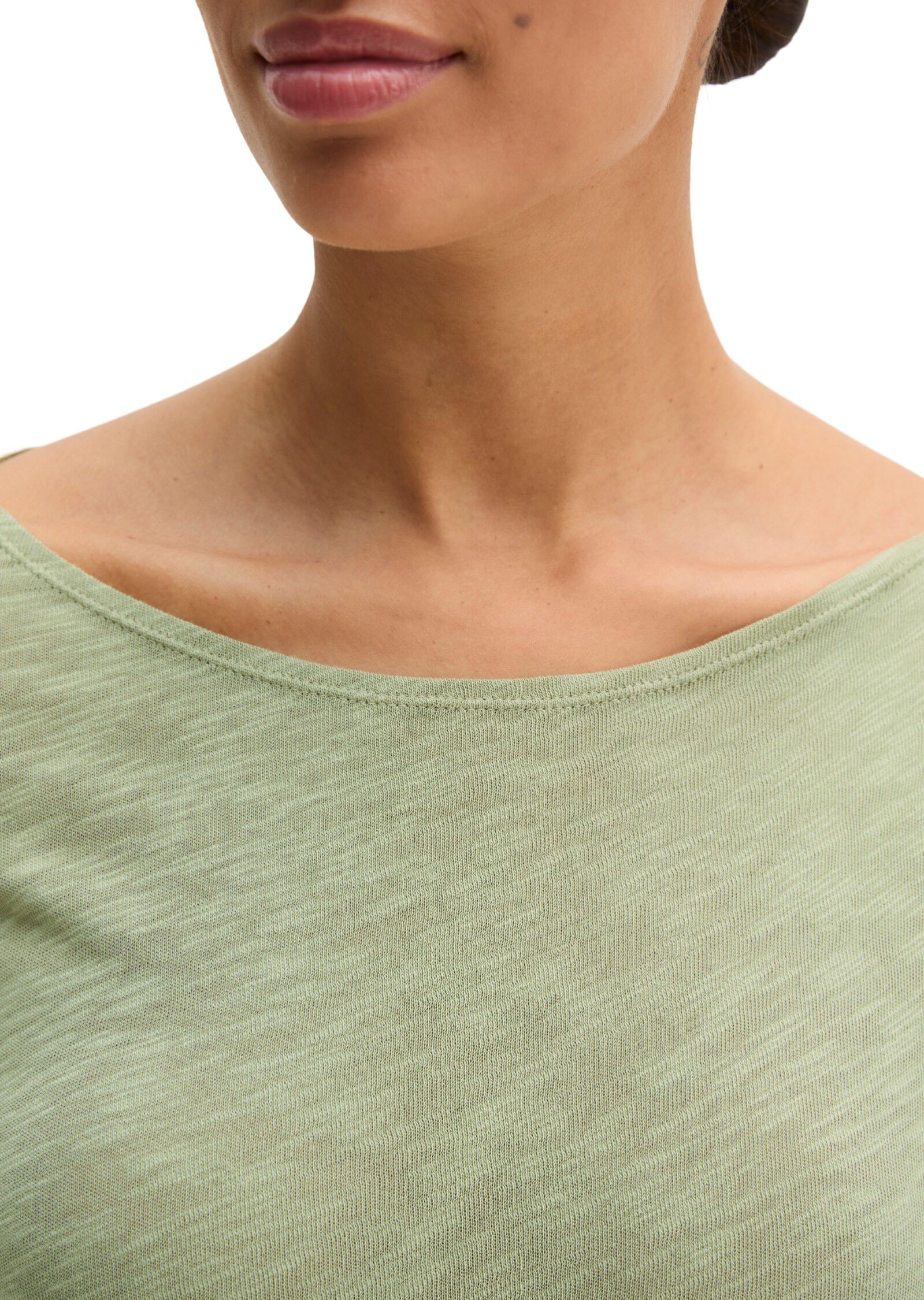 T-Shirt, Longsleeve, Boat Neck