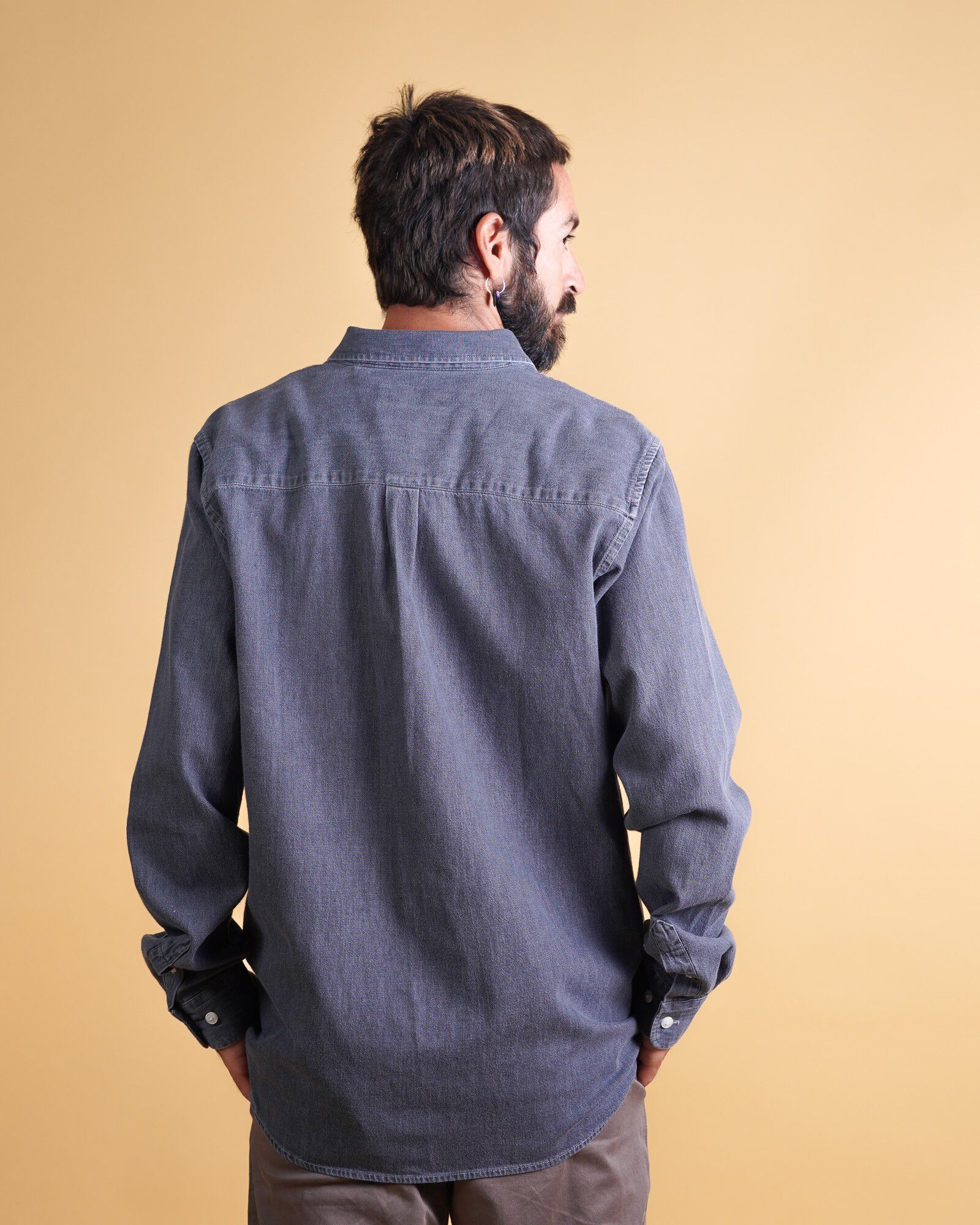 CHAMBRAY MEN'S BD SHIRT