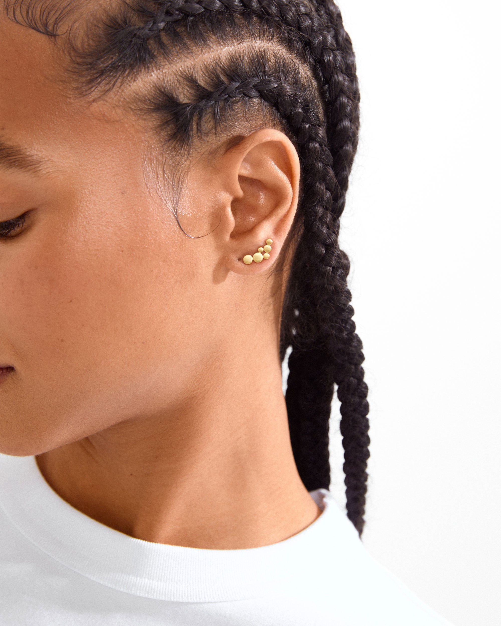 LEAH earring gold-plated
