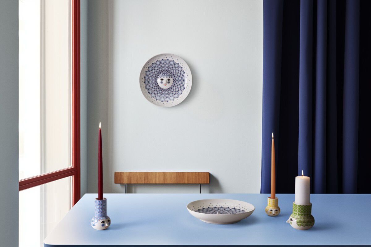 Olga Fad &Oslash;33 cm bl&aring;