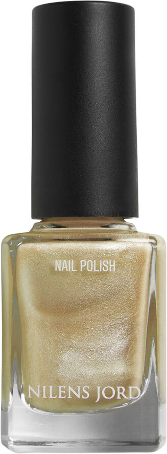 Nail Polish Glitter Gold