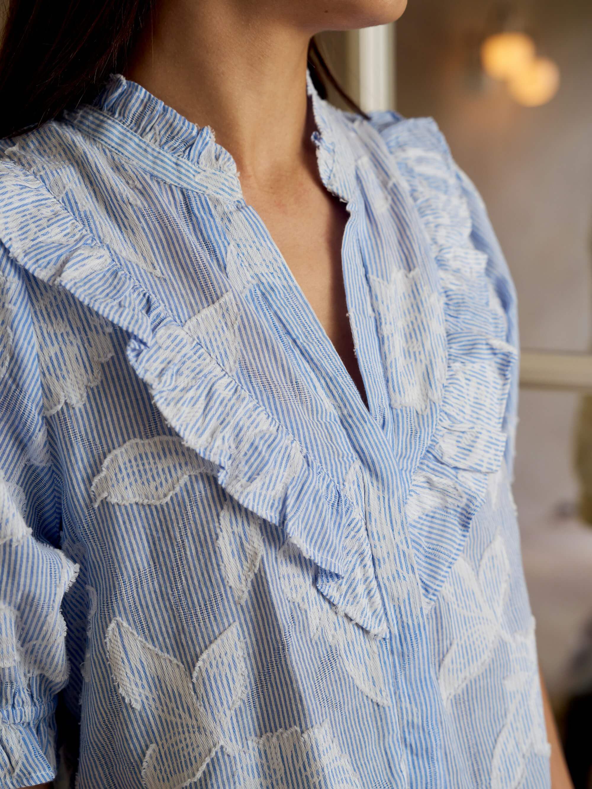 Manet Jacquard Blouse
