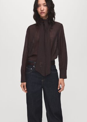 Foulard texture blouse