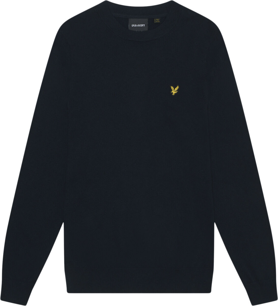 Cotton Merino Crew Neck Jumper