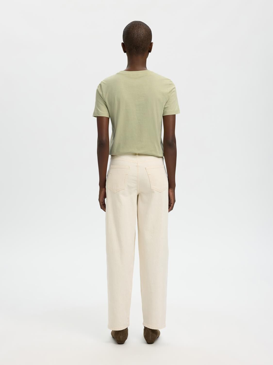 SLWMYESSENTIAL SS O-NECK TEE NOOS