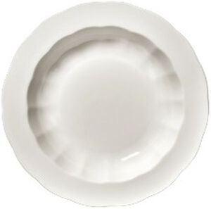 PASTA PLATE L WHITE SILHOUETTE