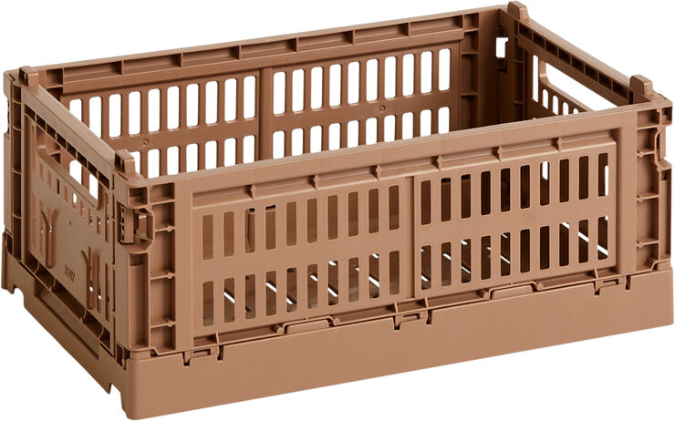 HAY Colour Crate-Small-Terracotta